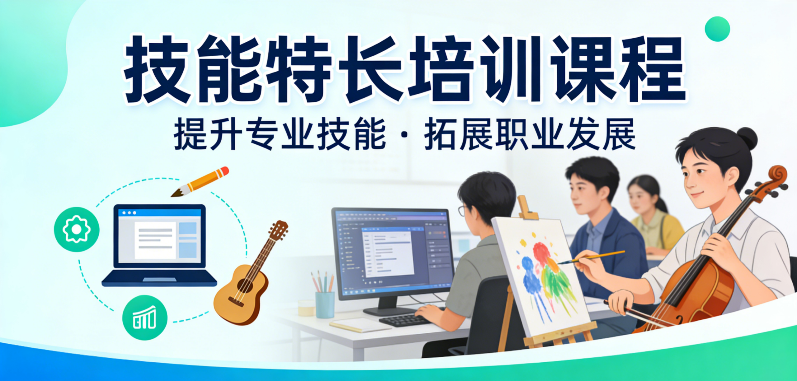 技能特长培训课程大合集