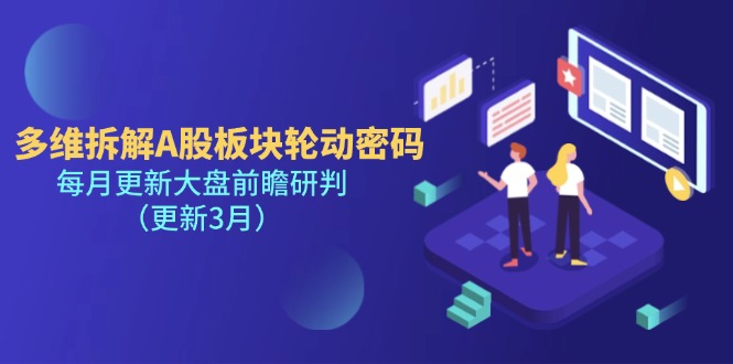 （14213期）多维拆解A股板块轮动密码，每月更新大盘前瞻研判（更新3月）-极客星球
