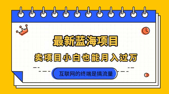 (14289期)2025年最新蓝海项目,卖项目小白也能月入过万-极客星球
